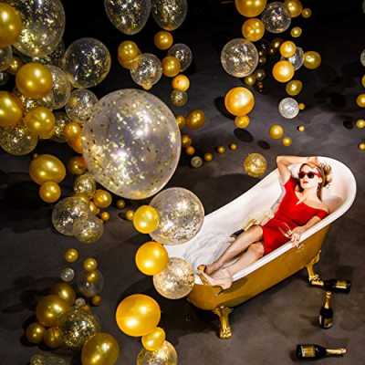 Goldrausch in der Luft: Partyballons Deluxe!