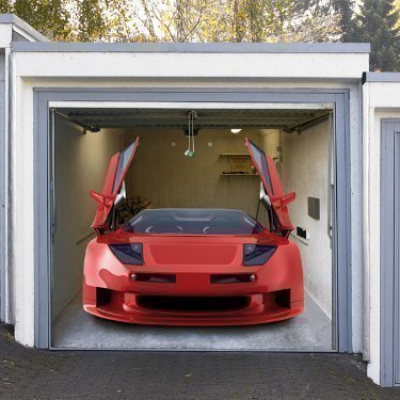 Sportwagen in der Garage? Fast!