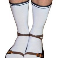 Sandalen-Style für Faule: Die Socken!