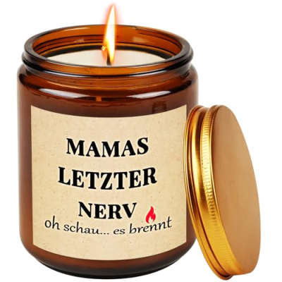 Mamas letzter Nerv – jetzt als Kerze!