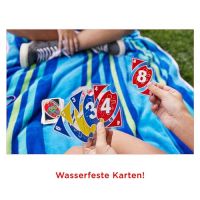 UNO – Jetzt wird’s nass! Kartenspaß mit Karabiner!